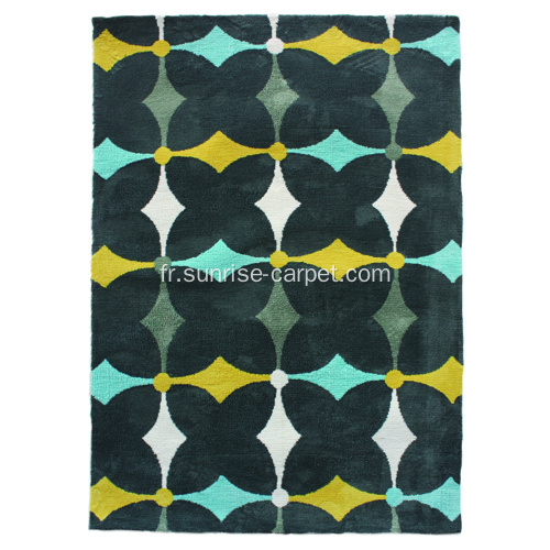 Acrylique microfibre tapis moquettes avec diverses conceptions
